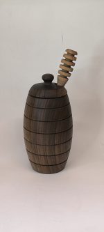 ظرف عسل چوبی - Image 2