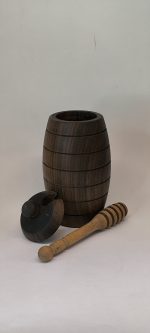 ظرف عسل چوبی